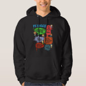 PE Rules Physical Education Teacher Back To School Hoodie (Voorkant)
