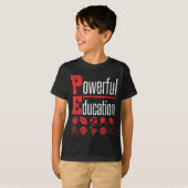 Pe Teacher Gym Physical Education School Motivatio T-shirt (Voorkant volledig)