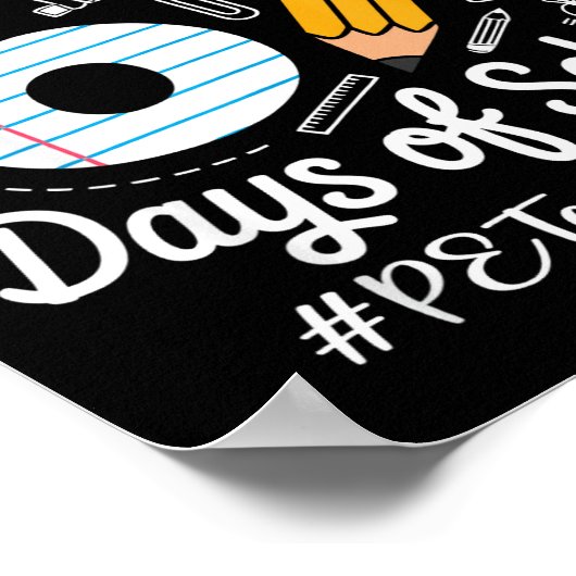 Pe Teacher Survived 67 Days Of School Humor Design Poster (Hoek)