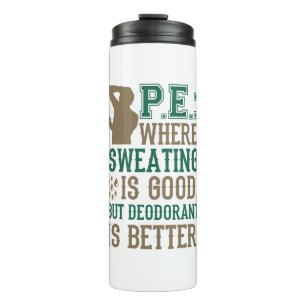 PE Waar Zweven goed deodorant is, is beter Thermosbeker