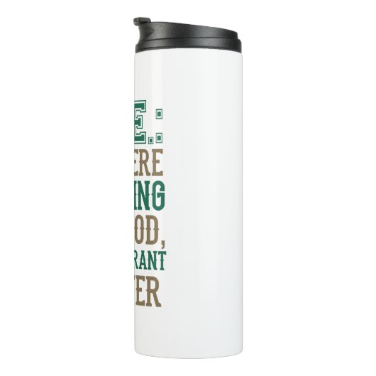 PE Waar Zweven goed deodorant is, is beter Thermosbeker (Geroteerd rechts)