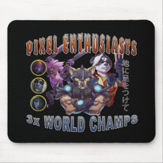 PE World Champion Mousepad - HARD Edition Muismat