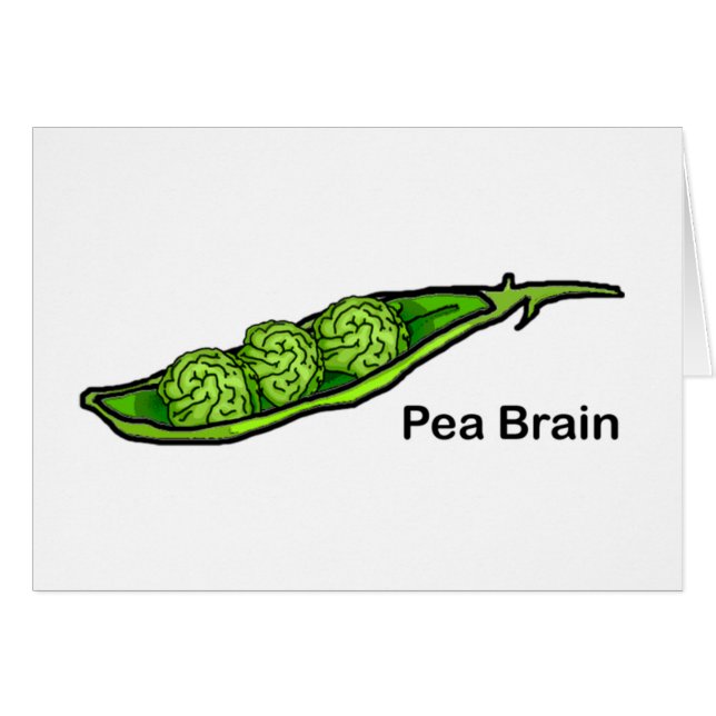 Pea Brain (Voorkant Horizontaal)