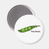 Pea Brain Magneet (Voorkant / Achterkant)
