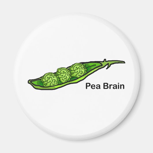 Pea Brain Magneet (Voorkant)