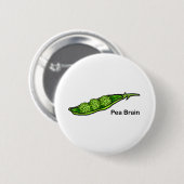 Pea Brain Ronde Button 5,7 Cm (Voorkant /achterkant)