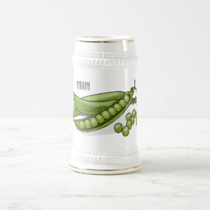 Pea cartoon illustratie bierpul