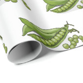 Pea cartoon illustratie cadeaupapier (Rol Hoek)