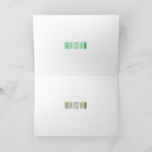 Pea cartoon illustratie kaart (Binnen)