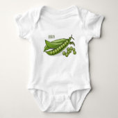 Pea cartoon illustratie romper (Voorkant)