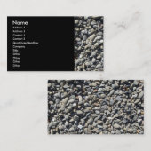 Pea Gravel Basalt Visitekaartje (Voorkant / Achterkant)