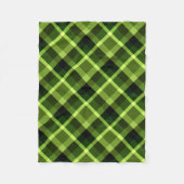 Pea Green Pset Pattern Small Fleece Blanket (Voorkant)