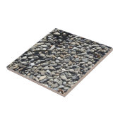 Pea grvel Basalt Tegeltje (Zijkant)