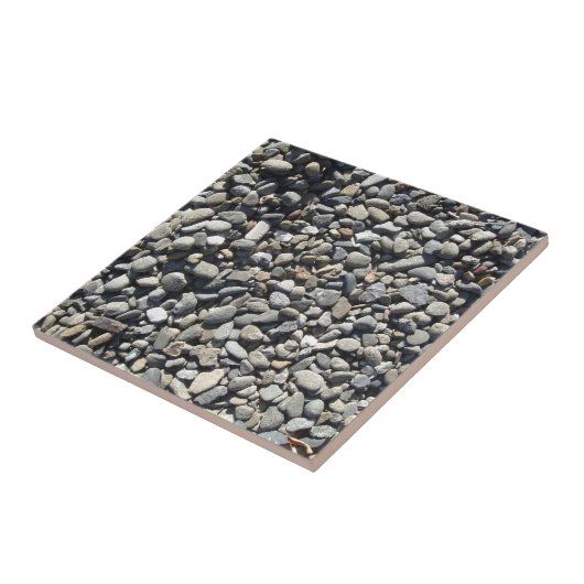 Pea grvel Basalt Tegeltje (Zijkant)