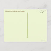 Pea in een Pod Boy Baby shower Bedankt Briefkaart (Achterkant)