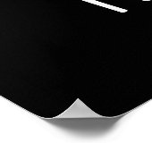 Pea-lates Funny Pilates Pea Pun Dark BG Poster (Hoek)