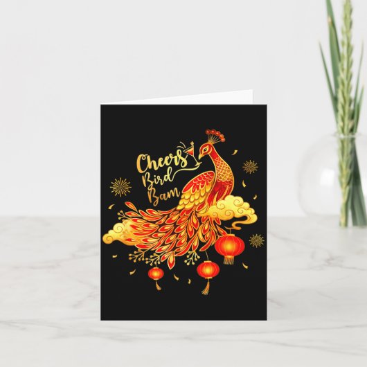 Pea Mahjong Cheers Bird Bam Chinese Mah Jong Game Kaart (Voorkant)
