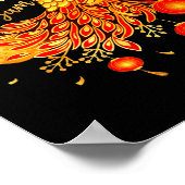 Pea Mahjong Cheers Bird Bam Chinese Mah Jong Game  Poster (Hoek)