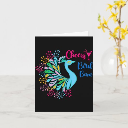 Pea Mahjong Cheers Bird Bam Chinese Mah Jong Wine  Kaart (Gele Bloem)