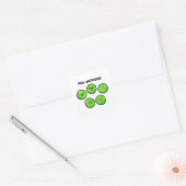 Pea-motions Funny Vegetable Pun Sticker (Envelop)