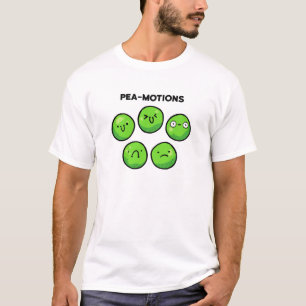 Pea-motions Grappig Groentewoordje T-shirt