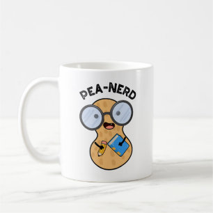 Pea-nerd Grappige Nerd Pinda Pun Koffiemok
