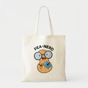 Pea-nerd Grappige Nerd Pinda Pun Tote Bag