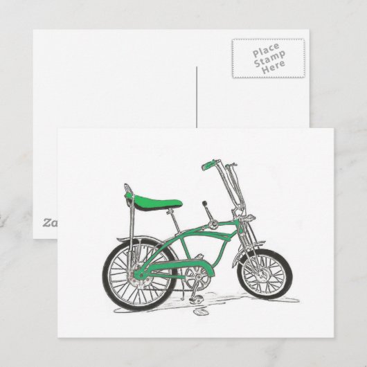  Pea Picker Green Sting Ray Bike-fiets Briefkaart (Voorkant / Achterkant)