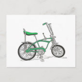  Pea Picker Green Sting Ray Bike-fiets Briefkaart (Voorkant)