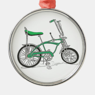 Pea Picker Green Sting Ray Bike-fiets Metalen Ornament