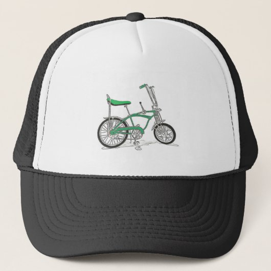  Pea Picker Green Sting Ray Bike-fiets Trucker Pet (Voorkant)