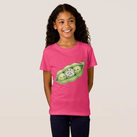  Pea Pod, by Natasha Us   T-shirt (Voorkant volledig)