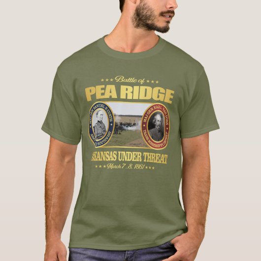 Pea Ridge (Elkhorn Tavern) FH2 T-shirt (Voorkant)