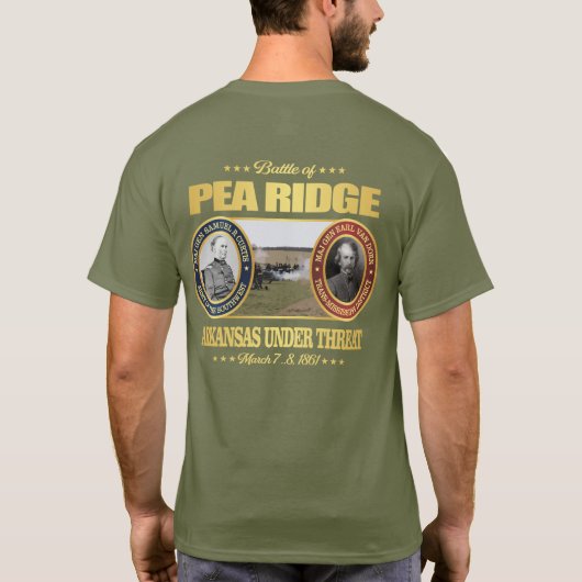 Pea Ridge (Elkhorn Tavern) FH2 T-shirt (Achterkant)