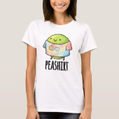 Pea Shirt Funny Veggie Pea TShirt Pun (Voorkant)