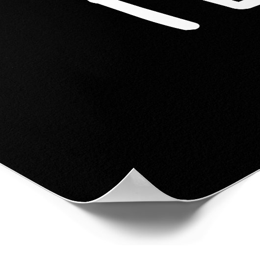 Pea Shirt Funny Veggie Pea TShirt Pun Dark BG Poster (Hoek)