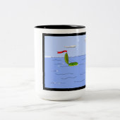 Pea Vyage II Tweekleurige Koffiemok (Center)