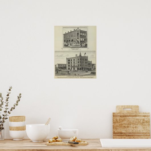 Peabody Bank, Kansas Poster (Keuken)