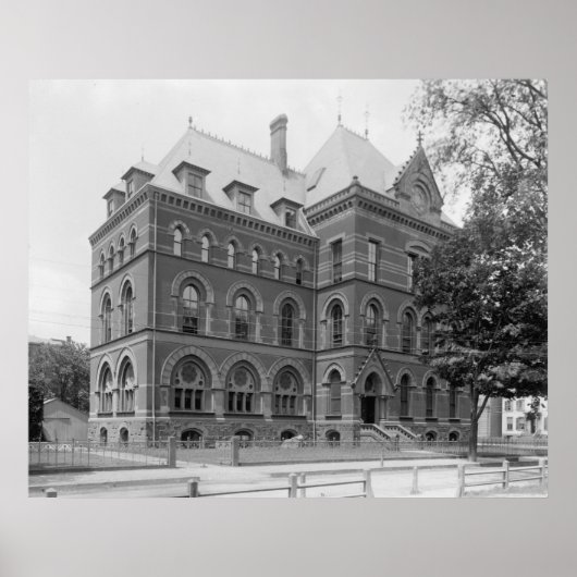 Peabody Museum (Universiteit van Yale) Poster (Voorkant)