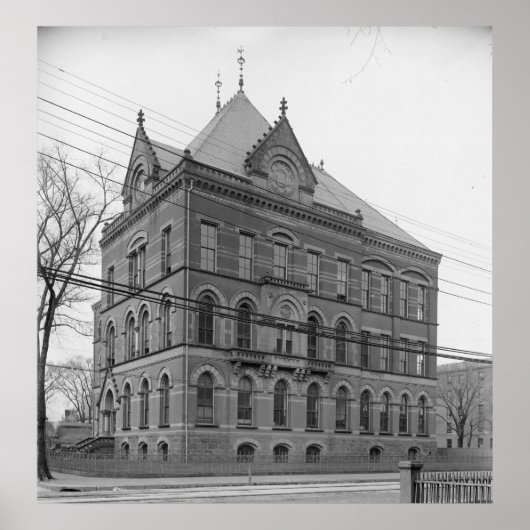 Peabody Museum (Universiteit van Yale) Poster (Voorkant)