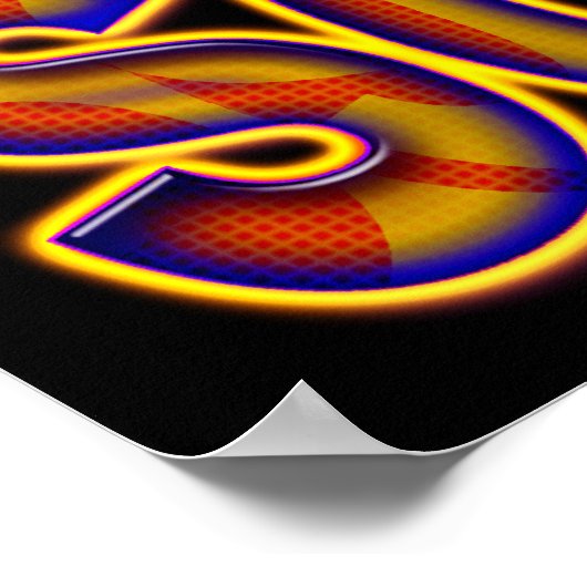 PEAC LOVE SOCCER POSTER (Hoek)