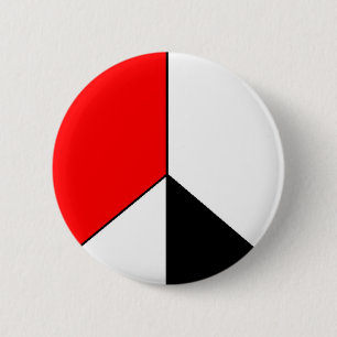 PEACE 09 RONDE BUTTON 5,7 CM