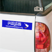 Peace 1:33 bumpersticker (Op Truck)