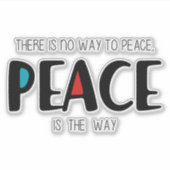 Peace 2 sticker (Voorkant)