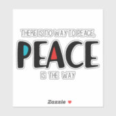 Peace 2 sticker (Vel)