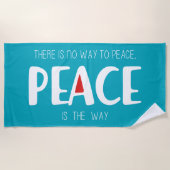 Peace 2 strandlaken (Voorkant)