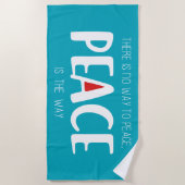 Peace 2 strandlaken (Voorkant)