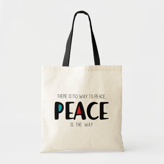 Peace 2 tote bag (Voorkant)