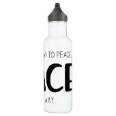 Peace 2 waterfles  (Rechts)