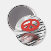 Peace 3D / reflexen Magneet (Voorkant / Achterkant)